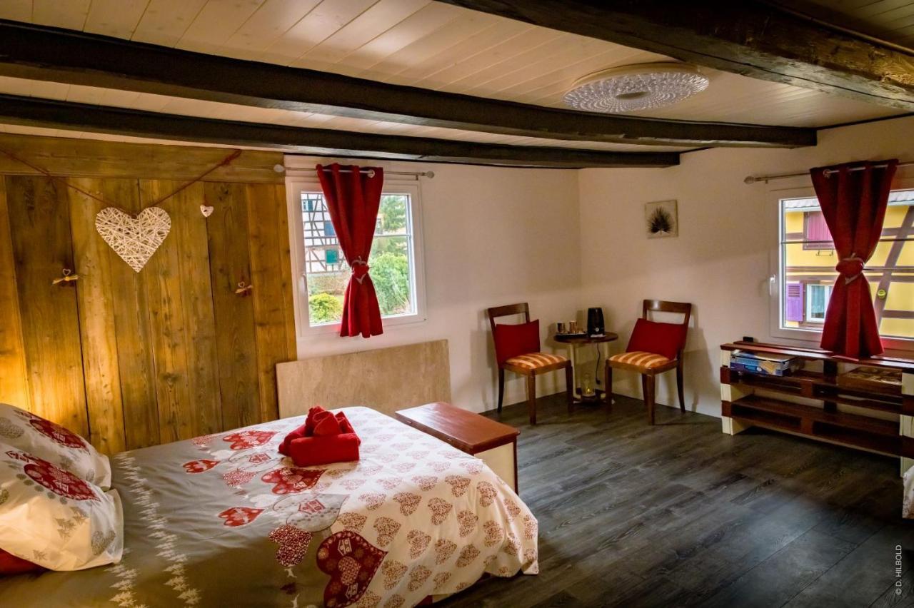 Gite Les Sabots De Paille, Alsace Haut-Rhin Ballesdorf Exterior photo